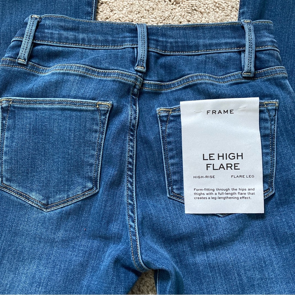Frame Le High Flare Denim Size 25